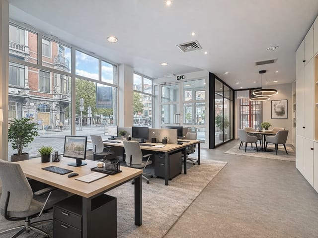 Commercial/Office for rent - Rue des Martyrs, 1, 4800, Verviers, Belgique, 5pNDpO - Melsia