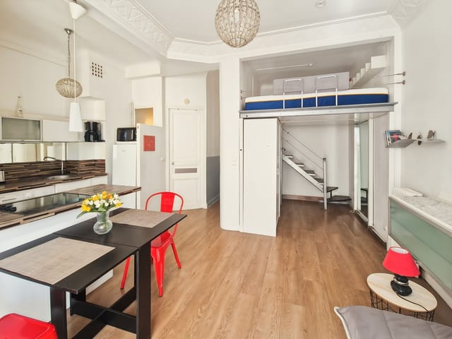 Studio à vendre - 34, Avenue Georges Clemenceau, 06000, Nice (Musiciens), France, GJ8mgY - Melsia