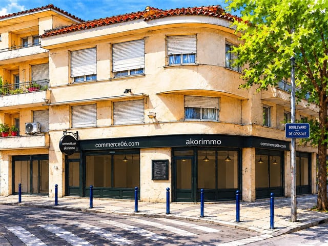 Commerce/Bureau à louer - 06100, Nice (Cessole), France, b1x8ex - Melsia